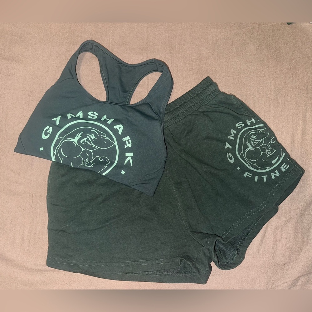 Gymshark Green Activewear Set
